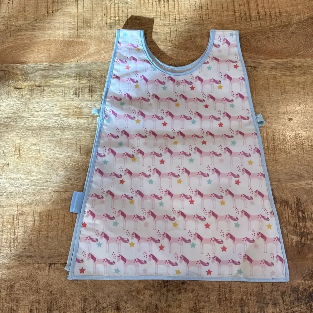 Floss & Rock Fairy Unicorn Tabard Reversible Kids Apron Wipe Clean Painting Bake